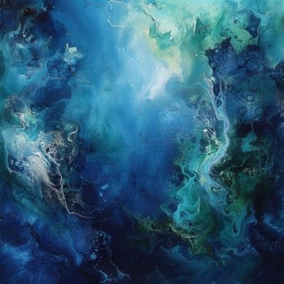  Oceanic Abstractions: Exploring the Depths of Color and Form